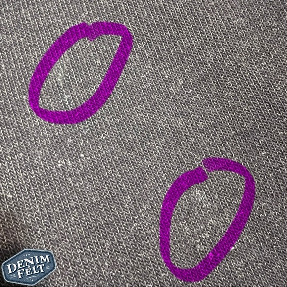 Aviator Nation Women’s Bolt Fade Sweatshirt in Black / Pink/Purple | PRELOVED🩷 - Picture 9 of 10